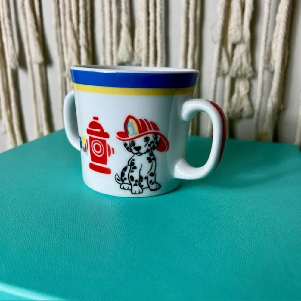 TIFFANY & Co. “FIRE STATION" Mug/Cereal Bowl/Plate 3 Piece Set BRAND NEW - Picture 5 of 10